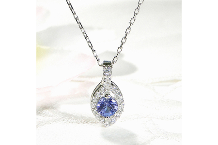 ネックレス プラチナ PT900 ダイヤモンド 0.12ct 【f257-pt-ta】 [オーダーメイドジュエリーメイ 山梨県 韮崎市 20742932] ペンダント