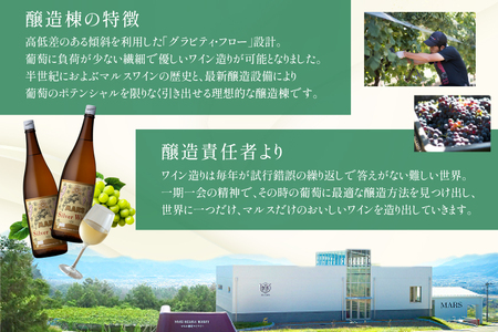 ワイン 白 中口 一升瓶 シルバー 1.8L 6本セット ワインセット [本坊酒造株式会社マルス穂坂ワイナリー 山梨県 韮崎市 20743918]