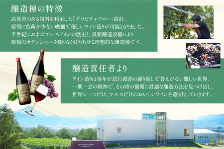 ワイン 赤 ミディアムボディ 一升瓶 シルバー 1.8L 6本セット ワインセット [本坊酒造株式会社マルス穂坂ワイナリー 山梨県 韮崎市 20743919] 