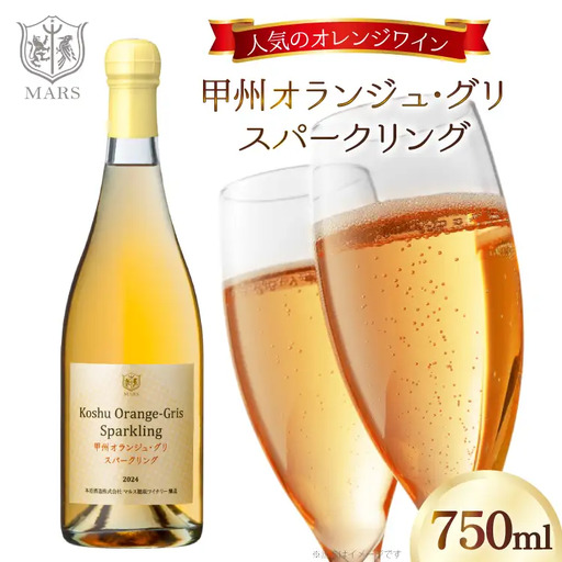ワイン 甲州オランジュ･グリ スパークリング [本坊酒造株式会社マルス穂坂ワイナリー 山梨県 韮崎市 20745330] 10,650円