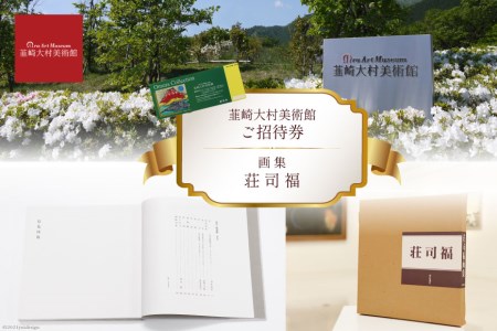 韮崎大村美術館入場券1枚＋画集「荘司福」1冊 [韮崎大村美術館 山梨県 韮崎市 20743396]