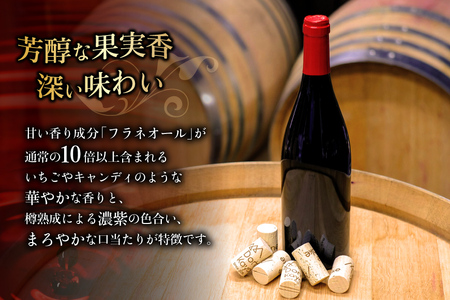 赤ワイン「アダージョ上ノ山」750ml×5本｜日本ワイン フラネオール 10倍 [山梨県 韮崎市 ドメーヌ茅ケ岳 8501248] 