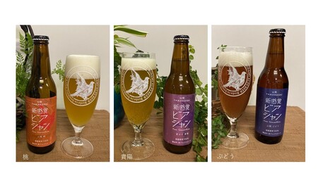 5-323 ビアシャン フルーツ６本セット 330ml ６本 ALPDO001