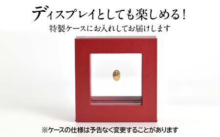 18金製（Ｋ18） 開運ミニ小判 レプリカ ＳＳサイズ ALPER049