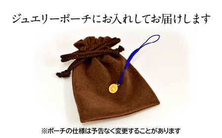 純金(Ｋ２４)製 黄金十二支 根付【丑】 ALPBK177