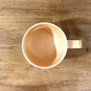 6-48 花と木の工房 メイフラワーズ ヒノキのマグカップ ALPBH034