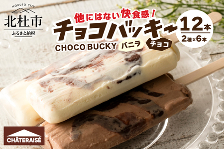 【シャトレーゼ】チョコバッキーバニラ＆チョコ詰合せ12本入