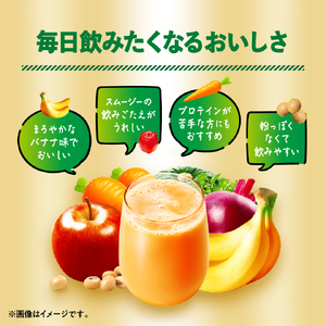 カゴメ 野菜生活100 Smoothie SOY PROTEIN バナナmix 330ml 12本入