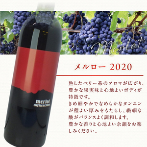 city farm メルロー100% 2020 赤ワイン 750ml