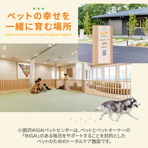 小淵沢IKIGAIペットセンターご利用券（60,000円分）ペットセンター ご利用券 60,000円分 チケット 小淵沢IKIGAI トータルケア施設 動物病院 介護ケア 老犬介護ケア ペットホテル トリミング ワンちゃん ネコちゃん ペット 健康 山梨県 北杜市 八ヶ岳高原