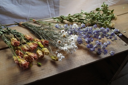 花農家直送！ドライフラワー アソートSセット ドライフラワー アソート セット  35本 3～5種 花 花束 農家直送 期間限定 装飾 飾り インテリア アレンジメント ギフト 贈り物