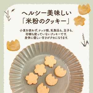 米粉の白ごまクッキー＜おからいり＞　クッキー 米粉 白ごま おから 6枚入り×3袋 計18枚 低カロリー 高たん白 ヘルシー 小麦不使用 ヴィーガン ベジタリアン ダイエット 焼菓子 お菓子 おやつ おつまみ ご褒美 贈答品 プレゼント 北杜市