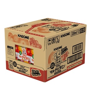 ＜カゴメ＞私のフルーツこれ一本1日分のマルチビタミン 330ml×12本 カゴメ 私のフルーツこれ一本 マルチビタミン 330ml 12本 1日分の果実使用 7種の果実 ミックスジュース 果汁入り飲料 健康志向 飲料 山梨県 北杜市