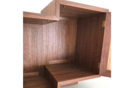 『ほくとのクラフト』お仏壇／宇宙へ／ウォールナット