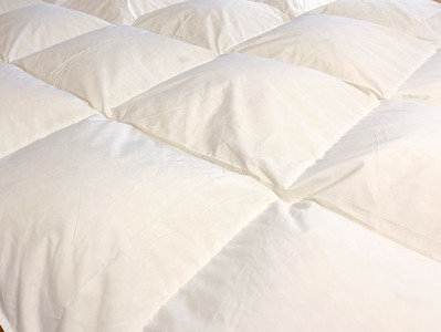 リサイクル羽毛掛布団 リサイクル羽毛ダウン93％使用 羽毛量1.6kg 冬掛けダブルサイズ（ホワイト） [h126]