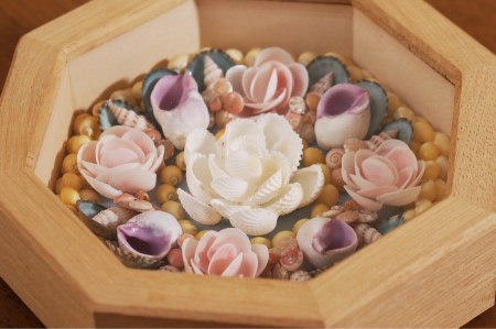 「手作りキット」自然の貝がらで作るセーラーズバレンタイン
