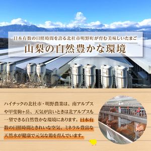 日照時間日本有数の環境で育てた金賞受賞の明野たまご50個入り