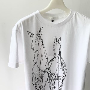 HORSE T-SHIRT【XLサイズ／SMOKE BLACK】