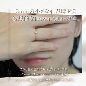 K10YG エチオピアオパール DAWN リング 指輪 アクセサリー K10 K10YG エチオピアオパール DAWN リング 指輪 アクセサリー K10