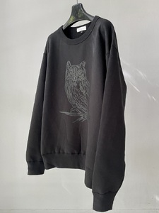 OWL SWEATSHIRT【Mサイズ／BLACK】