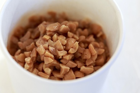 農薬・化学肥料を使わず栽培した”コシヒカリ米(七分つき米)”と北杜大豆の”米こうじ味噌”と”納豆”の詰合せ