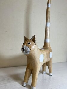 【年内発送】【選べる2色】しっぽネコトイレットペーパーホルダー ナチュラルカラー2色