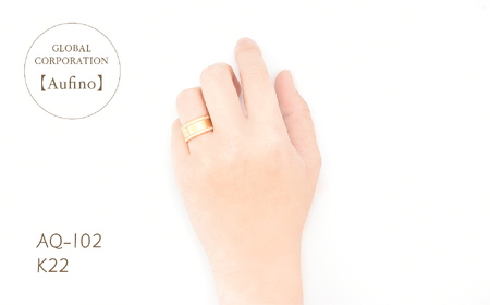Aufino 22K 22金 ダイヤモンド リング 指輪 ジュエリー アクセサリー 人気 おすすめ レディース ジュエリー アクセサリー  ゴールド ダイヤ0.22ct カラット 山梨県 甲斐市 AQ-102 SJ-133