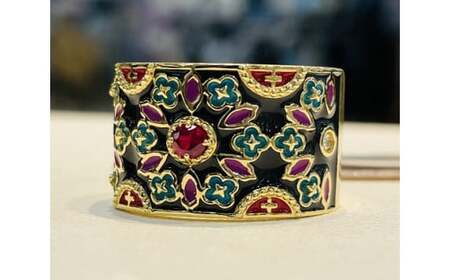 K18 18金 ルビー ダイヤモンド エナメル リング ダイヤモンド ルビー エメラルド ゴールド 指輪 ジュエリー アクセサリー 人気 おすすめ レディース 山梨県 甲斐市 AQ-21 SJ-1