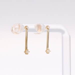 AQ-299　LB-67　KeriA K10　ラボグロウン　ダイヤモンド　ピアス　アクセサリー　ジュエリー　プレゼント　スタッド　