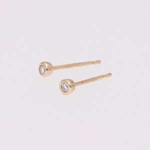 AQ-261 LB-15 KeriA K10 ラボグロウン ダイヤモンド ピアス アクセサリー ジュエリー プレゼント スタッド セカンドピアス 小粒