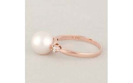 PTあこや真珠リング　11.1㍉ 8.5mm アコヤ真珠リング | Moon Label - 大月真珠オンラインショップ