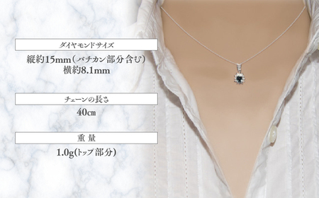 カラーチェンジガーネット ペンダント 0.5ct 0.5カラット K10 10金 ホワイトゴールド  （13403） [山梨 ペンダント ネックレス ガーネット ホワイトゴールド ゴールド ジュエリー ダイヤモンド ゴールド ] 山梨県 甲斐市 BR-39