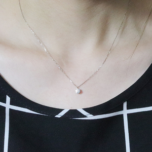 プラチナ 0.3ct up 6本爪 ペンダント