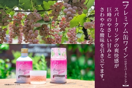 缶ワイン ロゼ 2種 12本入 モンデ酒造 177-4-041