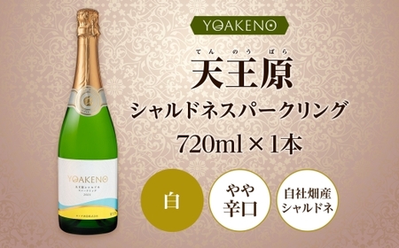 YOAKENO 天王原 シャルドネ スパークリング 720ml×1本 177-4-090