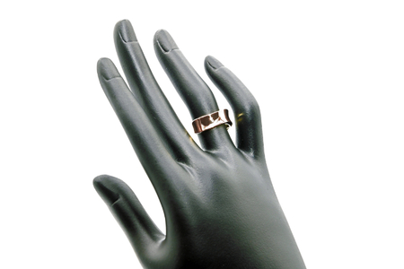 K18PG 地金鏡面リング RMR1150-R 188-082