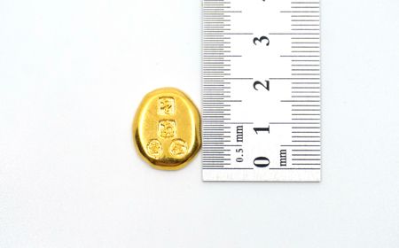 純金製甲州金レプリカ 8g 221-031-3