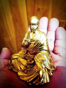 純金　弘法大師（空海）100g　252-004