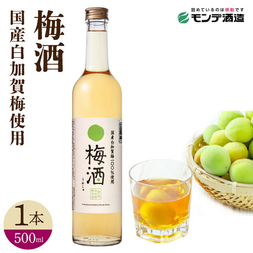 梅酒 500ml 018-046 | ふるさと納税 梅酒 山梨県 笛吹市 酒 アルコール 記念品 お祝い 送料無料 |