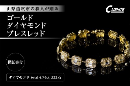 ゴールド ダイヤモンド ブレスレット ジュエリー ファッション