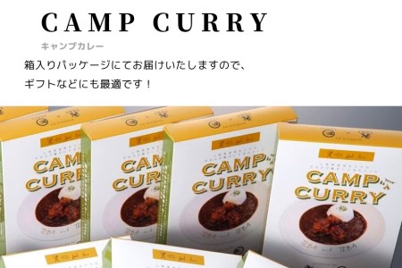 【キャンプカレー】大容量300gのレトルトカレー10食セット！ホロホロの大きな手羽元が2本も入って食べ応え抜群！