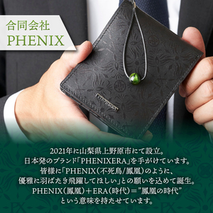 PHENIXERA WALLET　翔舞　長財布　黒