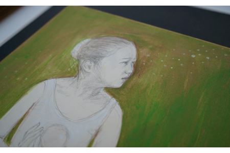 【大切な人に】肖像画　色彩1～3色