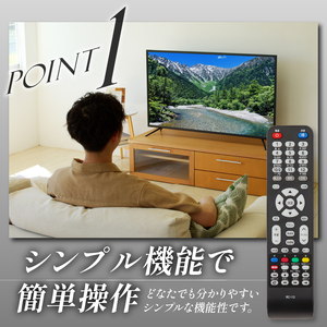 【ふるなび限定】テレビ 50V型 ハイビジョン 液晶テレビ 家電 アペックス (AP5030BJ) FN-Limited
