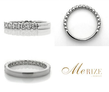 指輪 天然 ダイヤモンド 0.50ct SIクラス Josselineジョセリーヌ【pt950】r-235（KRP）N05-1410