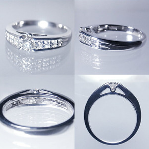 指輪 天然 ダイヤモンド 0.44ct 大粒 SIクラス Lilianeリリアン【pt950】r-169(KRP)O62-1410