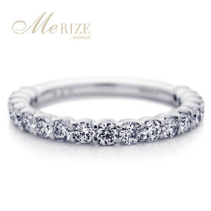 指輪 天然 ダイヤモンド 0.70ct VS～VVSクラス ハーフ Judithジュディス【pt950】r-266（KRP）R47-1410