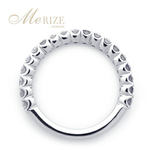 指輪 天然 ダイヤモンド 0.70ct VS～VVSクラス ハーフ Judithジュディス【pt950】r-266（KRP）R47-1410