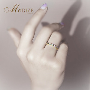 指輪 天然 ダイヤモンド 0.20ct ミル打ち SIクラス【K10YG】Justineジュスティーヌ r-256(KRP)G1-1410