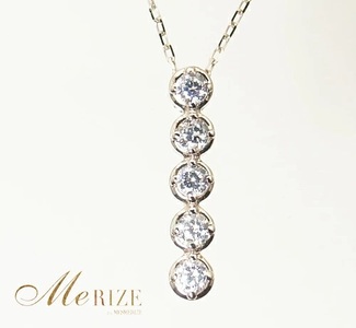 ネックレス 天然 ダイヤモンド 0.20ct SIクラス【pt900】n-107（KRP）G65-1410